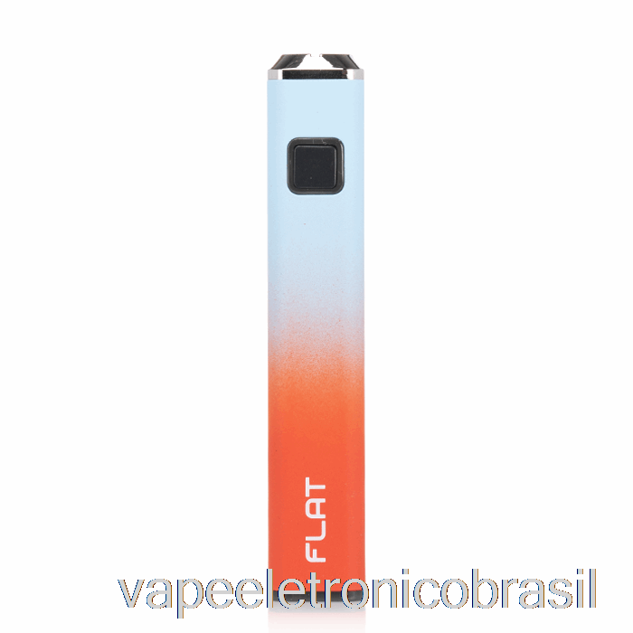 Vape Recarregável Yocan Flat 510 Bateria Vermelho Azulado